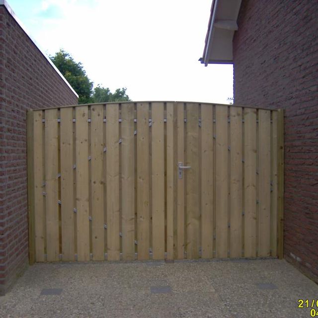 Eenvoudige schutting